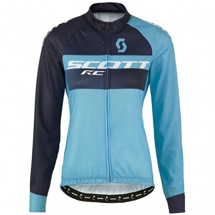 2016 Scott RC Schwarz-Blau Damen Radtrikot Langarm Radtrikot Kaufen 2016 Scott RC Schwarz-Blau Damen Radtrikot Langarm Radtrikot Kaufen