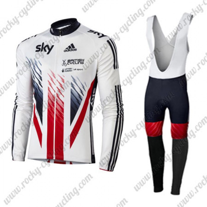 2016 Team SKY British Winter Fahrradbekleidung Radtrikot Satz Langarm und Lange Trägerhose Radtrikot Kaufen 2016 Team SKY British Winter Fahrradbekleidung Radtrikot Satz Langarm und Lange Trägerhose Radtrikot Kaufen