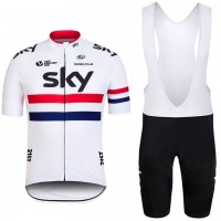 2016 SKY Fahrradbekleidung Satz Fahrradtrikot Kurzarm Trikot und Kurz Trägerhose 01 Radtrikot Kaufen
