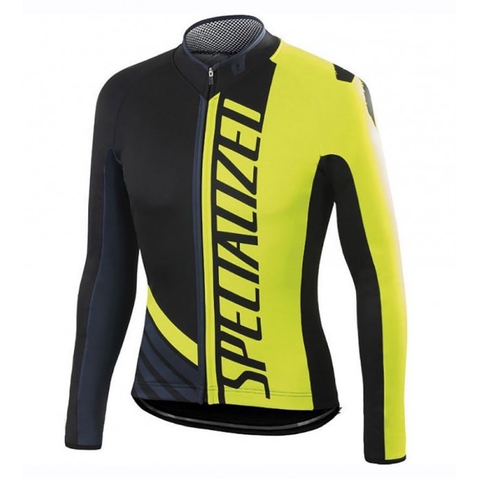 2016 Specialized Pro Team SZK Schwarz-Grün Fluo Radtrikot Langarm Radtrikot Kaufen 2016 Specialized Pro Team SZK Schwarz-Grün Fluo Radtrikot Langarm Radtrikot Kaufen