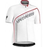 2016 Specialized SL Expert blanc Radtrikot Kurzarm Radtrikot Kaufen