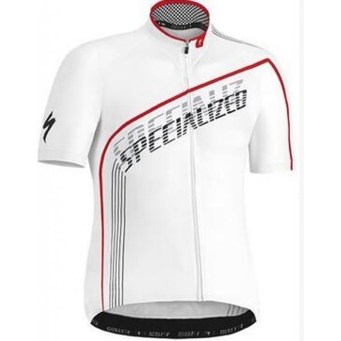 2016 Specialized SL Expert blanc Radtrikot Kurzarm Radtrikot Kaufen