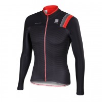 2016 Sportful JSW Schwarz Radtrikot Langarm Radtrikot Kaufen