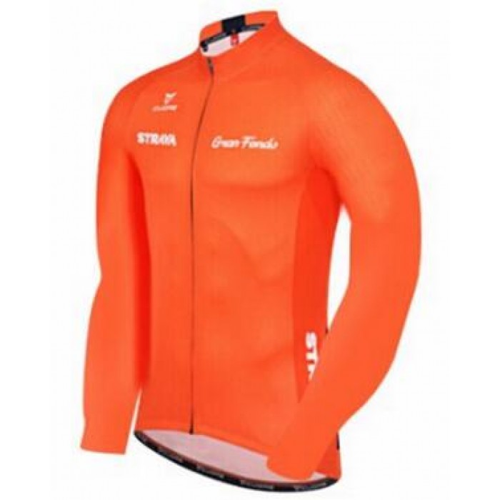 2016 Strava Fahrradtrikot Langarm orange Radtrikot Kaufen 2016 Strava Fahrradtrikot Langarm orange Radtrikot Kaufen
