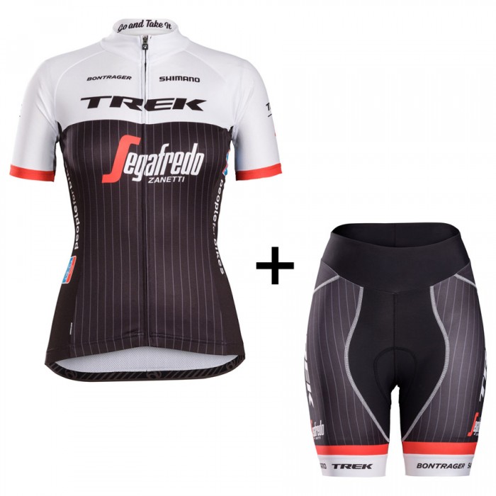 2016 Trek Segafredo Racing Team Damen Radbekleidung Radtrikot Kurzarm und Fahrradhosen Kurz Radtrikot Kaufen 2016 Trek Segafredo Racing Team Damen Radbekleidung Radtrikot Kurzarm und Fahrradhosen Kurz Radtrikot Kaufen
