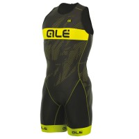 2017 Body Ale Tri Record Zip Back-Gelb Fluo Radtrikot Kaufen