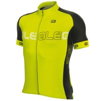 2017 Ale Excel Basic Radtrikot Kurzarm Gelb Fluo Radtrikot Kaufen