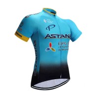 2017 Astana Radtrikot Kurzarm Radtrikot Kaufen