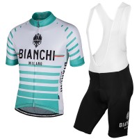 Bianchi Milano 2017 Fahrradbekleidung Satz Radtrikot Kurzarm+Kurz Trägerhose A8 Radtrikot Kaufen