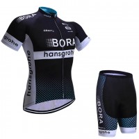 BORA Hansgrohe 2017 Fahrradbekleidung Satz Radtrikot Kurzarm+Kurz Radhose Radtrikot Kaufen
