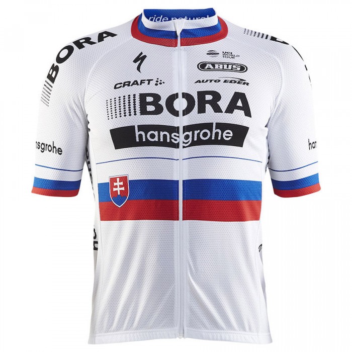 BORA Hansgrohe Pro Team 2017 Champion Slovaque Radtrikot Kurzarm Radtrikot Kaufen BORA Hansgrohe Pro Team 2017 Champion Slovaque Radtrikot Kurzarm Radtrikot Kaufen