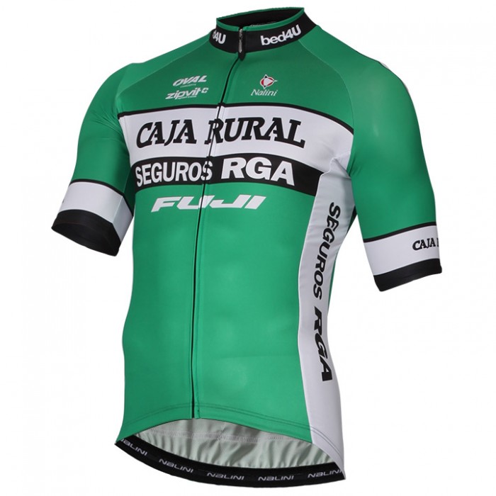2017 Caja Rural Radtrikot Kurzarm Radtrikot Kaufen