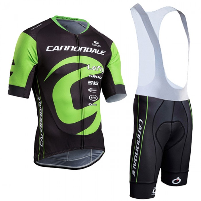 Cannondale FACTORY RACING 2017 Fahrradbekleidung Satz Radtrikot Kurzarm+Kurz Trägerhose Radtrikot Kaufen