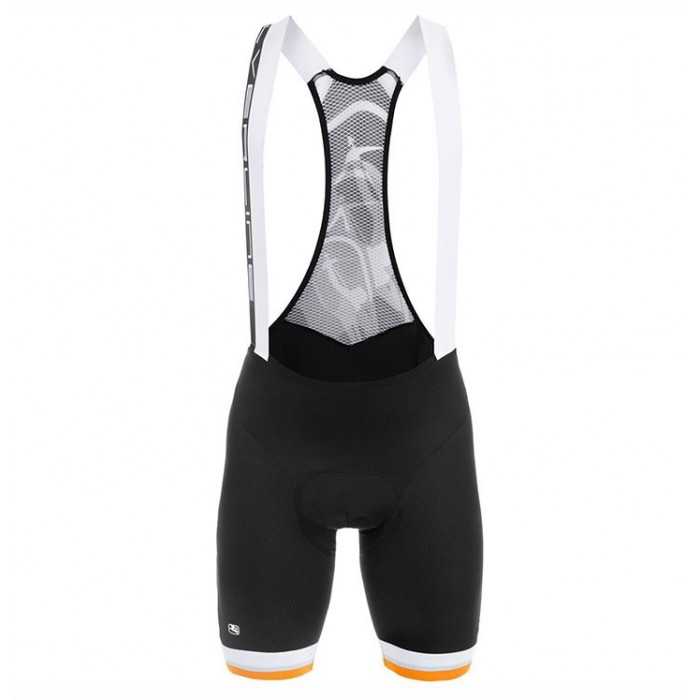 2017 Giordana Silber Line Weiß-Noir-orange Kurz Trägerhose Radtrikot Kaufen