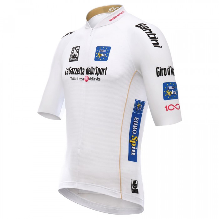 Giro d'Italia 2017 Weiß Radtrikot Kurzarm Radtrikot Kaufen
