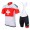 IAM 2017 Swiss Champion Fahrradbekleidung Satz Radtrikot Kurzarm+Kurz Trägerhose Radtrikot Kaufen