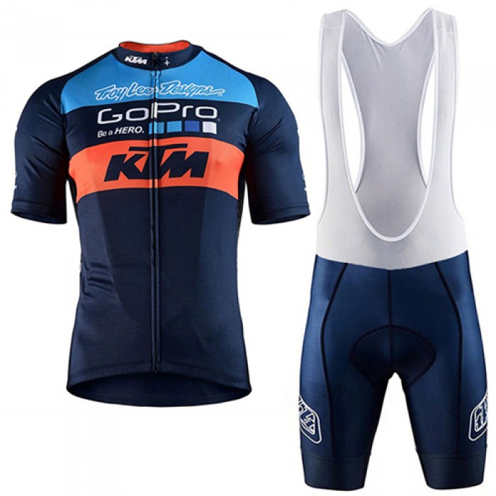 2017 KTM Fahrradbekleidung Satz Radtrikot Kurzarm+Kurz Trägerhose Radtrikot Kaufen