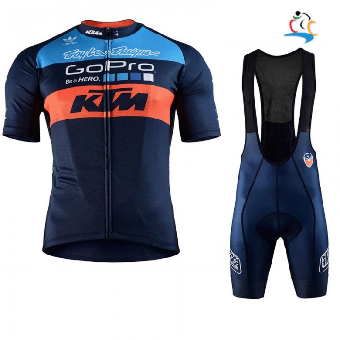 2017 KTM Blau-Orange Fahrradbekleidung Satz Radtrikot Kurzarm+Kurz Trägerhose Radtrikot Kaufen 2017 KTM Blau-Orange Fahrradbekleidung Satz Radtrikot Kurzarm+Kurz Trägerhose Radtrikot Kaufen