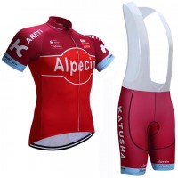 2017 KATUSHA Alpecin Fahrradbekleidung Satz Radtrikot Kurzarm+Kurz Trägerhose Radtrikot Kaufen