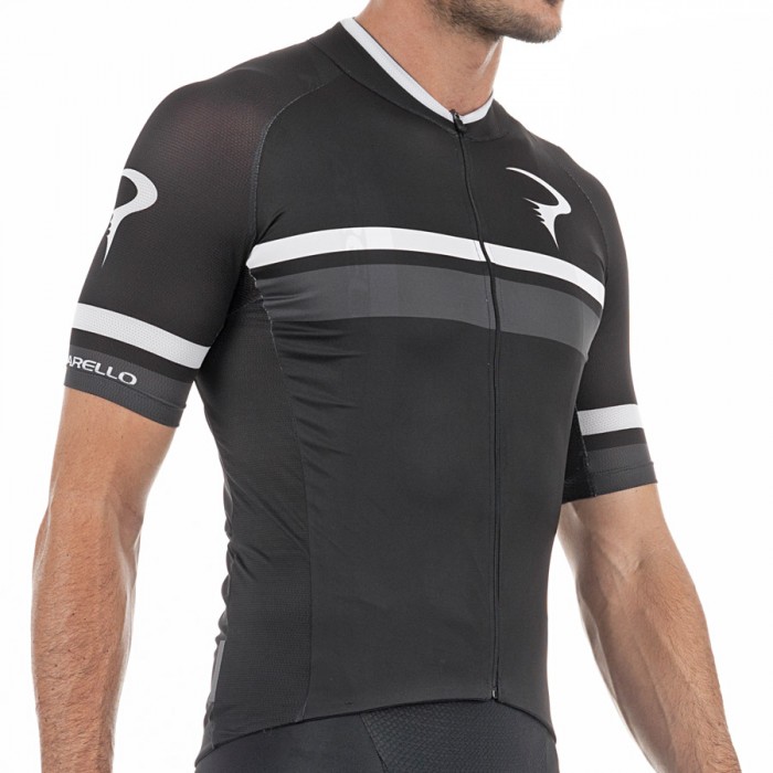 2017 Pinarello Corsa Radtrikot Kurzarm-Schwarz Grau Radtrikot Kaufen 2017 Pinarello Corsa Radtrikot Kurzarm-Schwarz Grau Radtrikot Kaufen