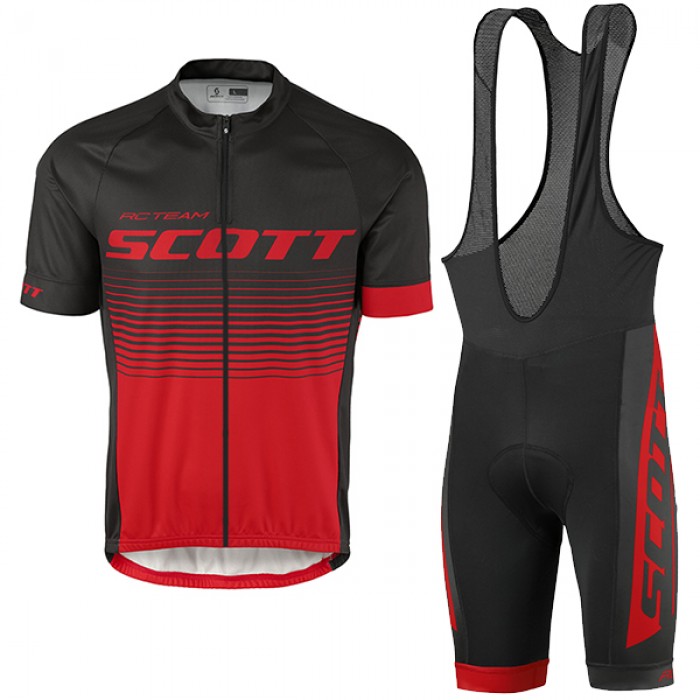 2017 Scott Rc Schwarz Rot Fahrradbekleidung Satz Radtrikot Kurzarm+Kurz Trägerhose Radtrikot Kaufen 2017 Scott Rc Schwarz Rot Fahrradbekleidung Satz Radtrikot Kurzarm+Kurz Trägerhose Radtrikot Kaufen