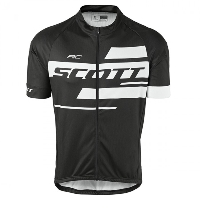 2017 Scott Rc Schwarz-Weiß Radtrikot Kurzarm Radtrikot Kaufen