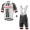2017 Sunweb Pro Weiß Fahrradbekleidung Satz Radtrikot Kurzarm+Kurz Trägerhose Radtrikot Kaufen