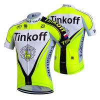 2017 Tinkoff Gelb Radtrikot Kurzarm Radtrikot Kaufen