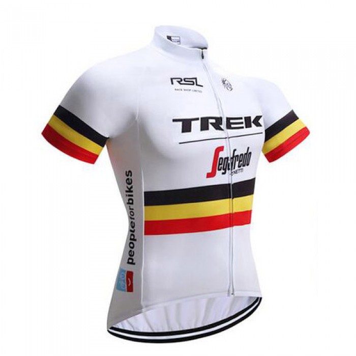 Trek Segafredo 2017 Radtrikot Kurzarm Weiß Radtrikot Kaufen