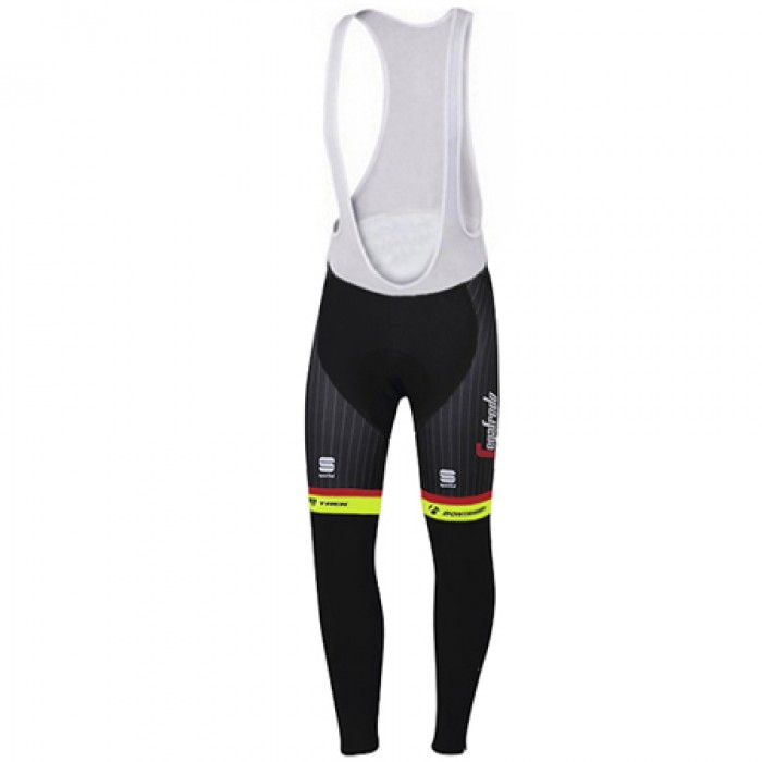 Trek Segafredo Pro 2017 Gelb Lang Trägerhose Radtrikot Kaufen